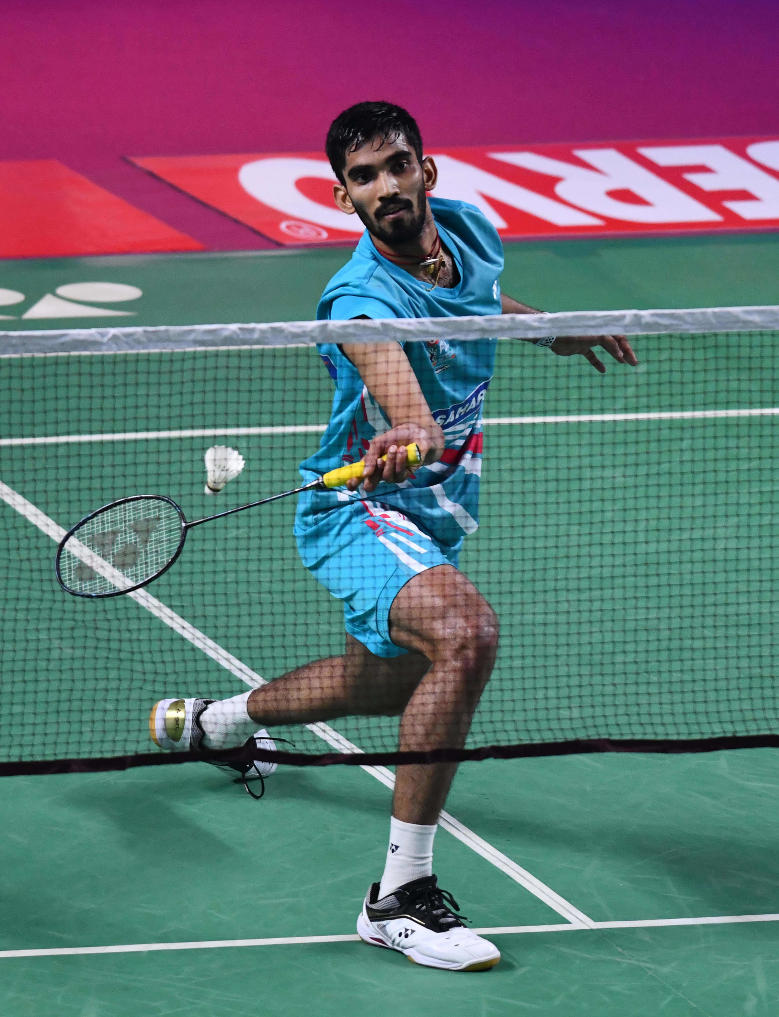Srikanth Kidambi carries home Indian hopes in the men's tournament ©Getty Images
