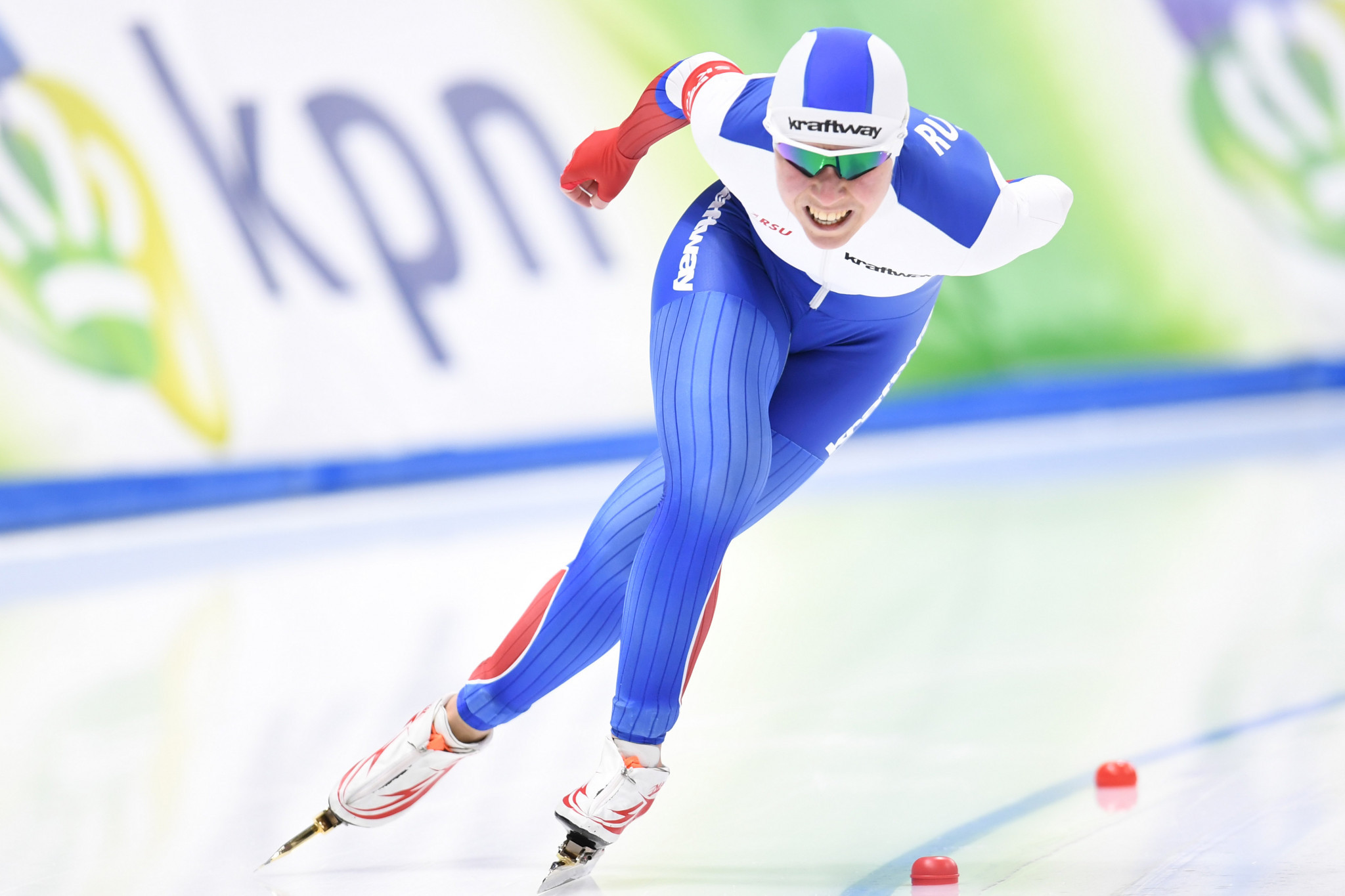 Speed skater Olga Graf has become the first Russian athlete cleared to compete at next month's Winter Olympic Games in Pyeongchang to turn down an invitation ©Getty Images