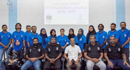 Maldives Olympic Committee launch advanced sports management course