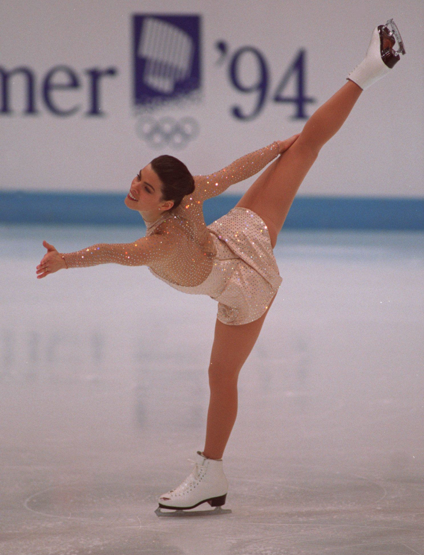 Nancy Kerrigan competed at the Lillehammer Games and won silver despite the attack ©Getty Images