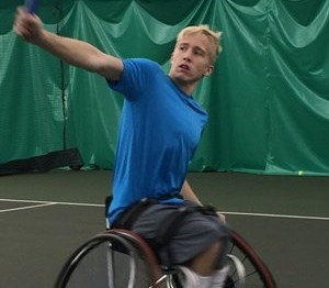 Casey Ratzlaff earned a singles win to help the United States claim victory ©ITF