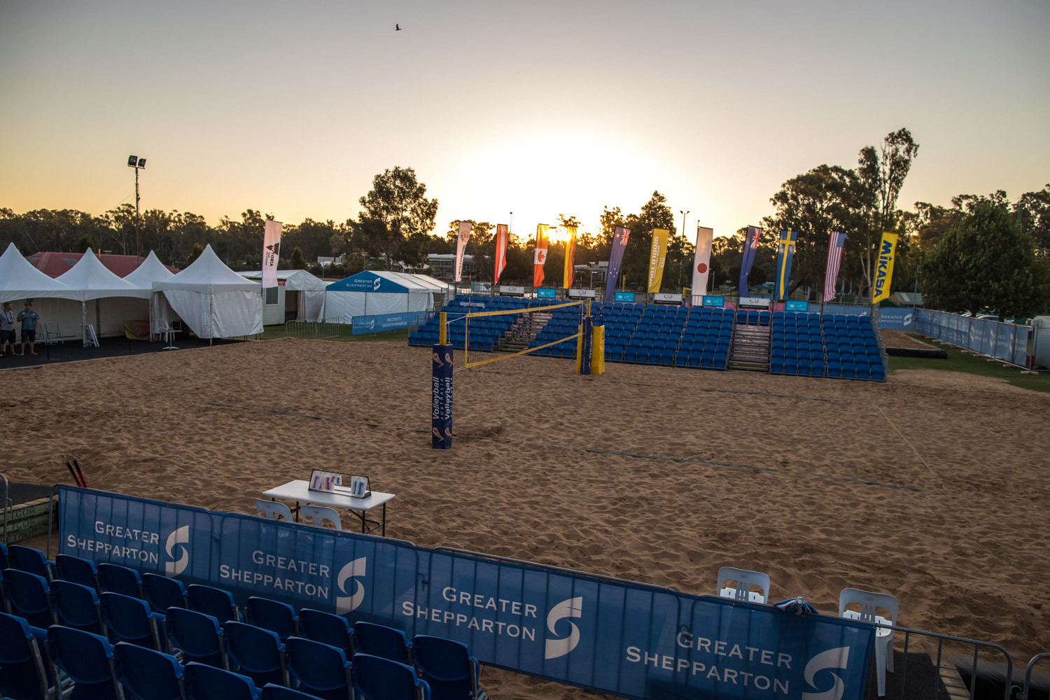 The competition in Shepparton will be a testing ground for the new block touch rule ©FIVB