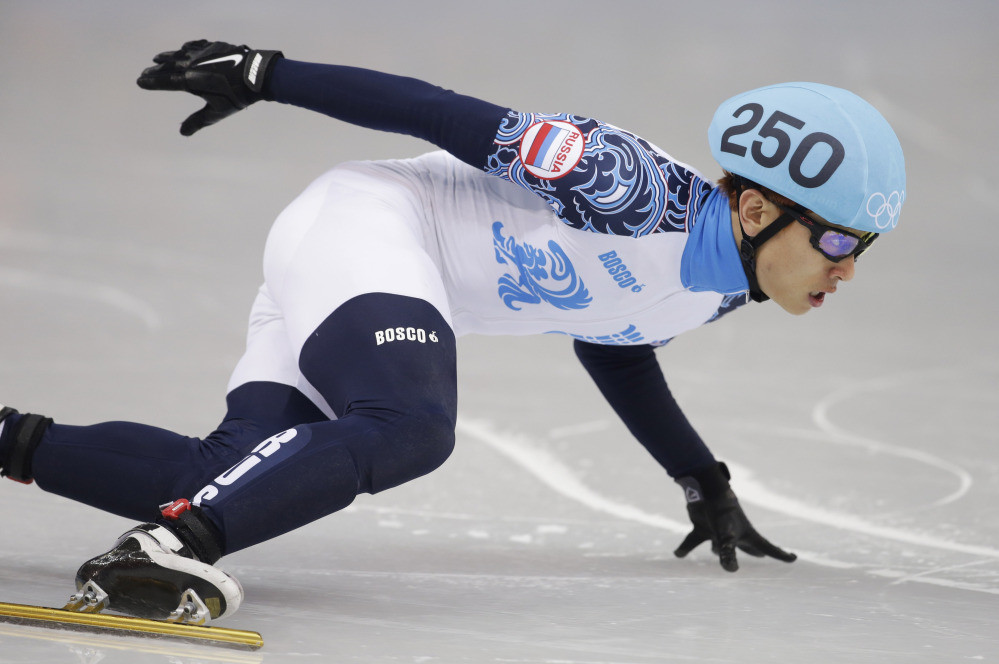 Russia's triple Olympic short track speed skater gold medallist Victor Ahn has been banned from Pyeongchang 2018 without ever having failed a drugs test ©Getty Images