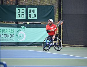 Chile overcame the United States on the second day of the tournament ©USTA