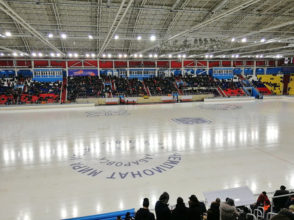 The tournament is taking place at the Arena Yerofey in Khabarovsk ©ksuyshakrivosh1/Twitter