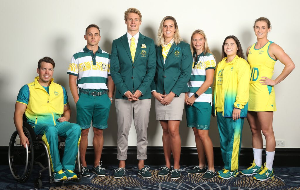 Commonwealth Games Australia have revealed their kit and uniforms for Gold Coast 2018 ©Getty Images