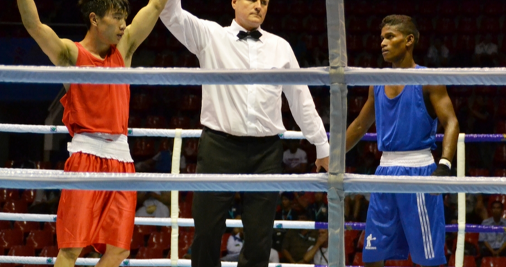 Turkmenistan enjoy double success on day three of Asian Confederation Boxing Championships