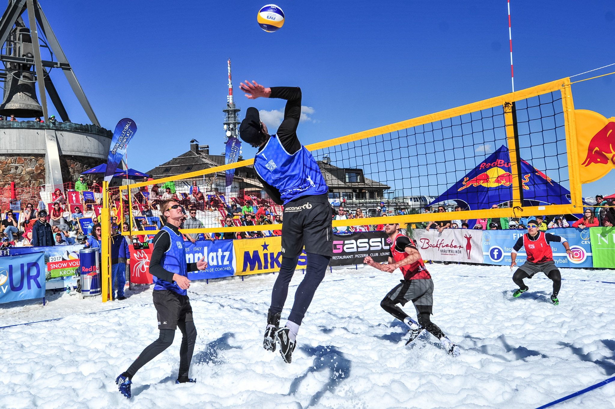 Snow volleyball's first European Championships draws 18 nations to sport's birthplace in Austria