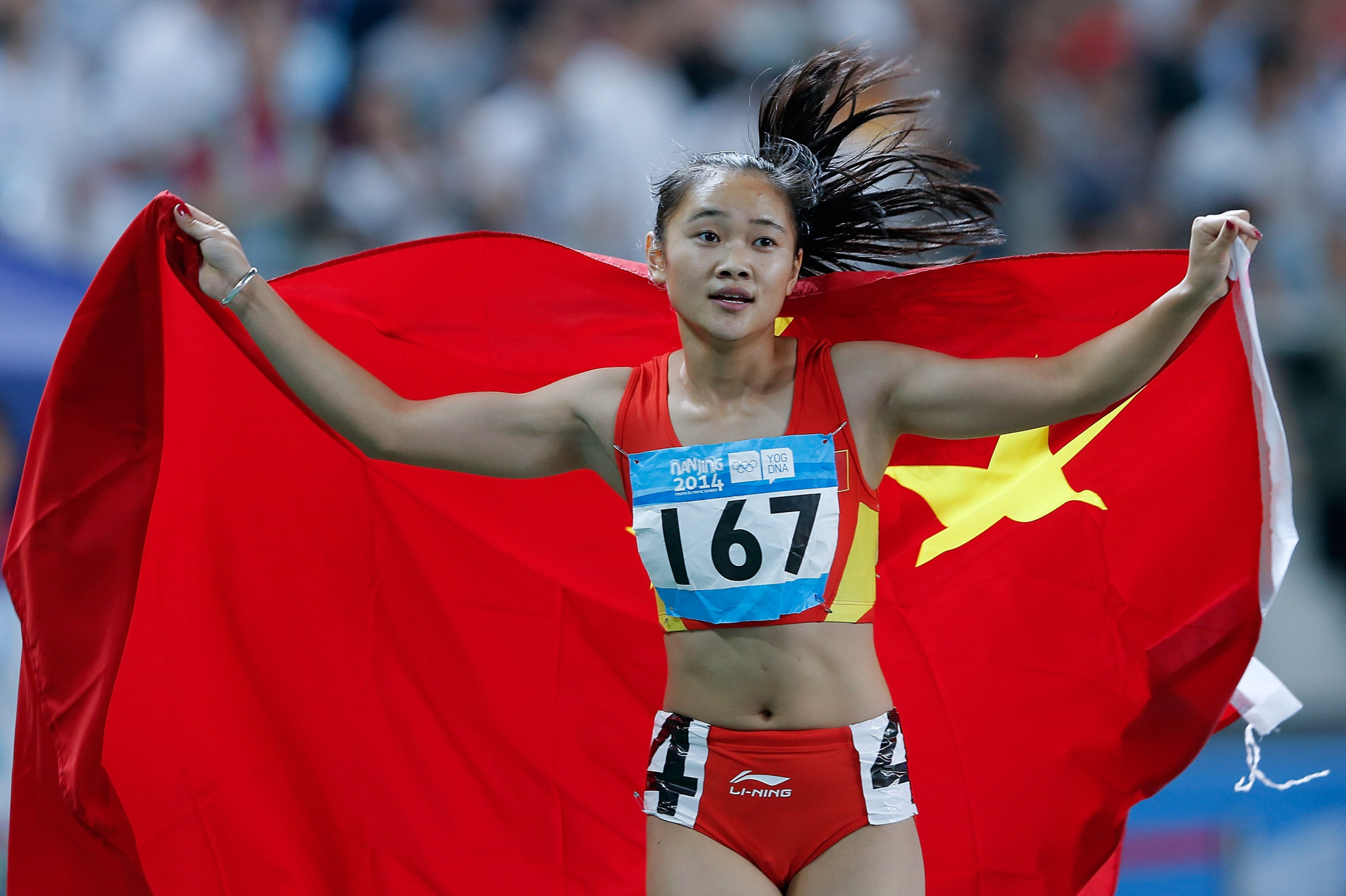 Liang sprints to success at Asian Indoor Athletics Championships