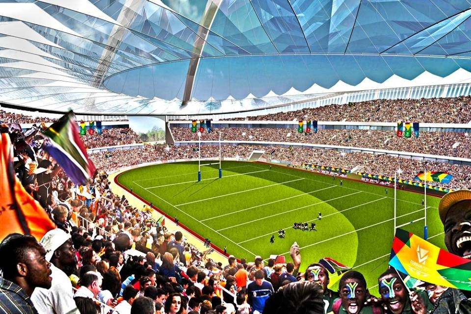 Durban hosting the Commonwealth Games would help ensure facilities built for the 2010 World Cup, like the Moses Mabhida Stadium, which will host several events, including rugby sevens, would be used 