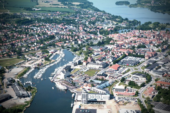 The 100km course will start and finish in the centre of Haderslev, pictured ©tredjenatur