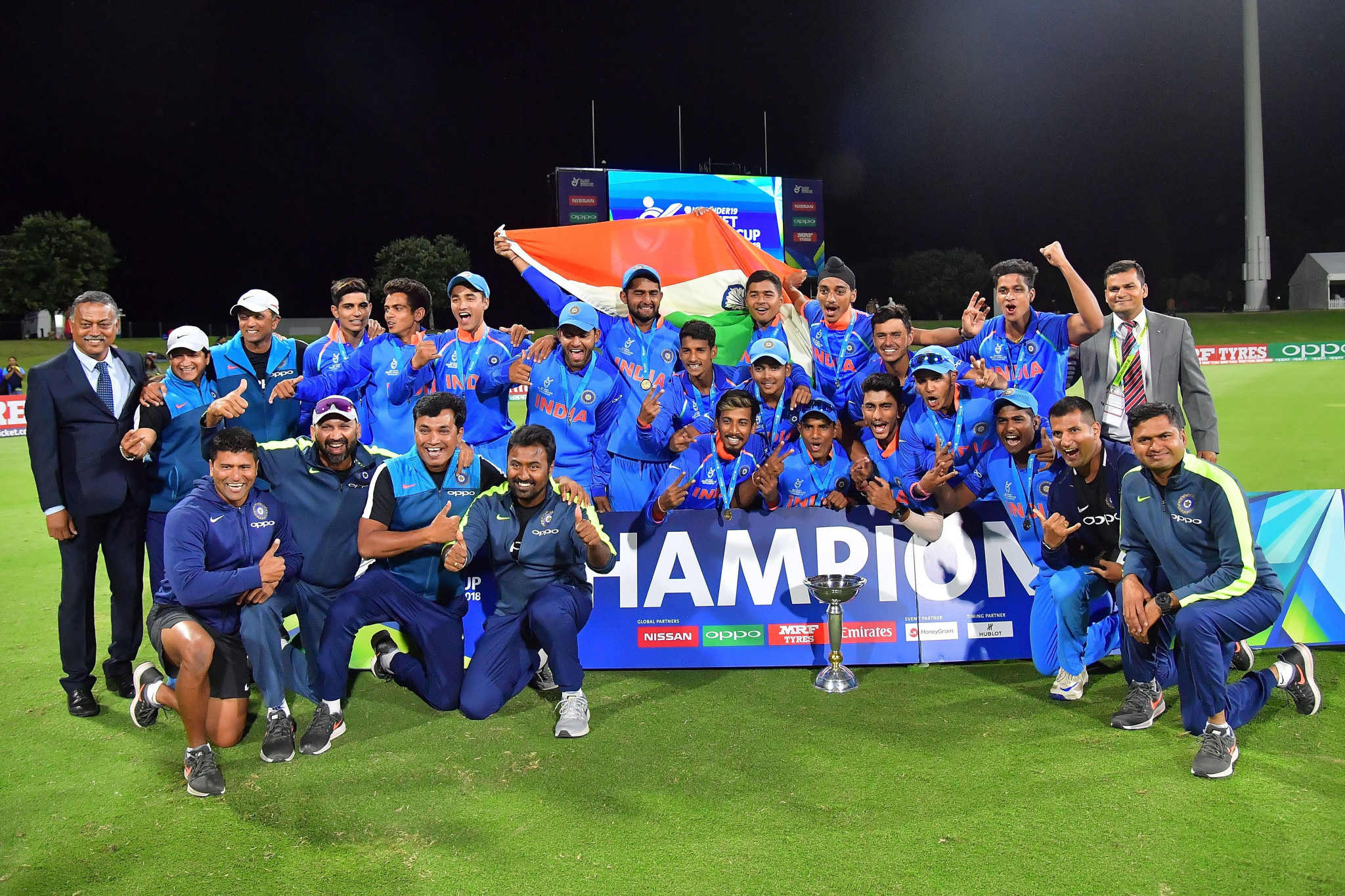 India have won four Under-19 World Cup titles ©Getty Images