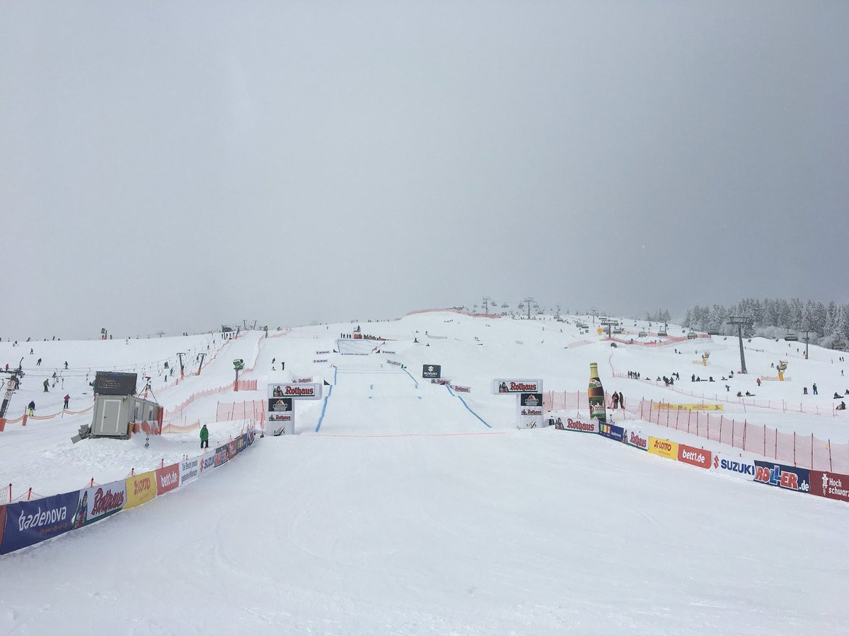 A second competition in Feldberg will take place tomorrow ©Twitter/fissnowboard