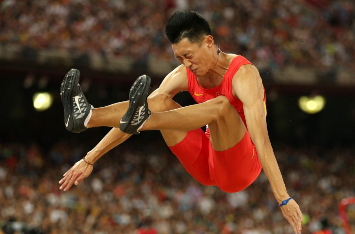 Jianan Wang, 18-year-old bronze medallist in a long jump competition that energised the Bird's Nest, has the look of a future champion ©Getty Images