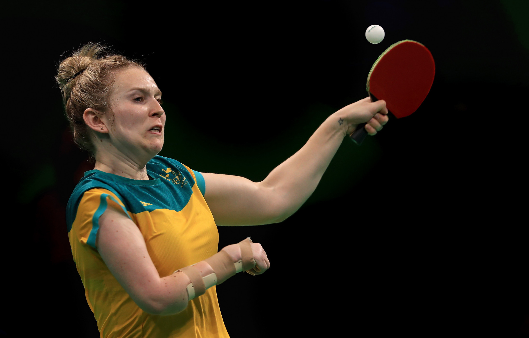 Melissa Tapper will compete in both table tennis and Para-table tennis at the Gold Coast 2018 ©Getty Images