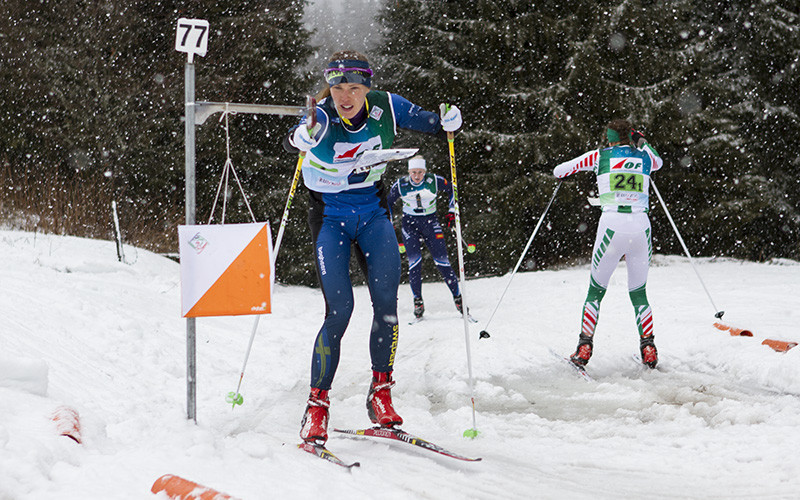 Tove Alexandersson secured her second gold in two days in Velingrad ©Swedish Orienteering
