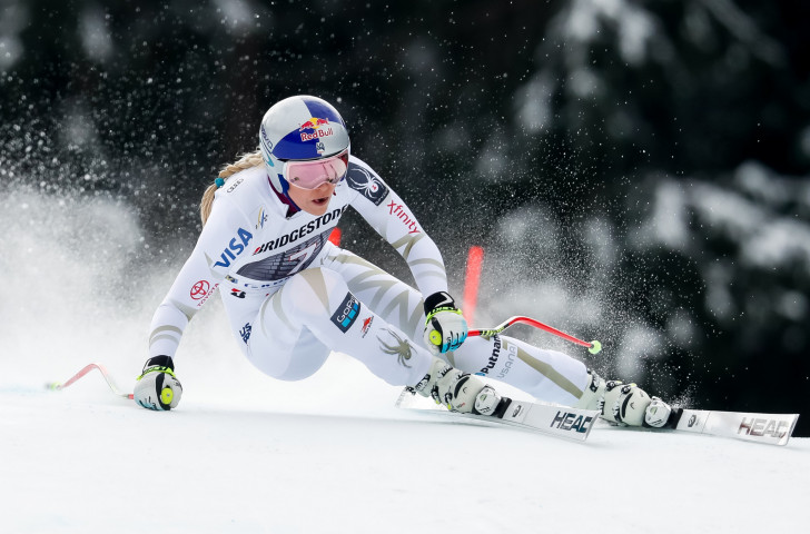America's Lindsey Vonn won her second FIS World Cup downhill win of the season at Garmisch-Partenkirchen ©Getty Images