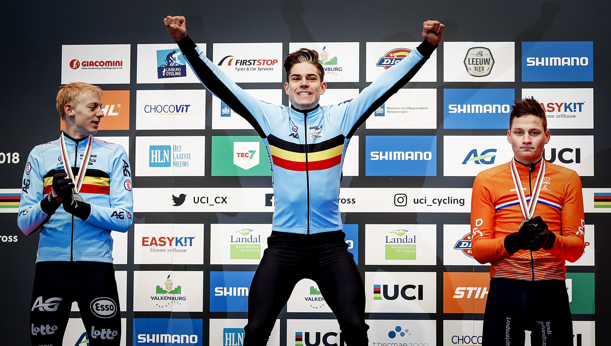 Belgium's Wout Van Aert ended two minutes clear of his rivals ©Getty Images