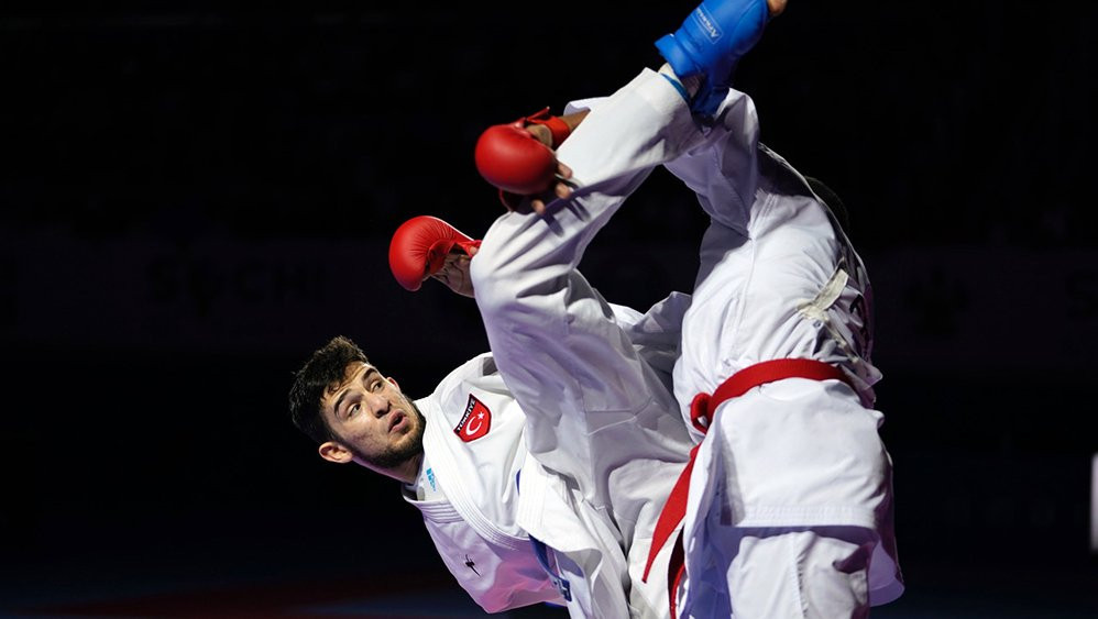 Eray Samdan secured his sixth title at the age-group event ©WKF
