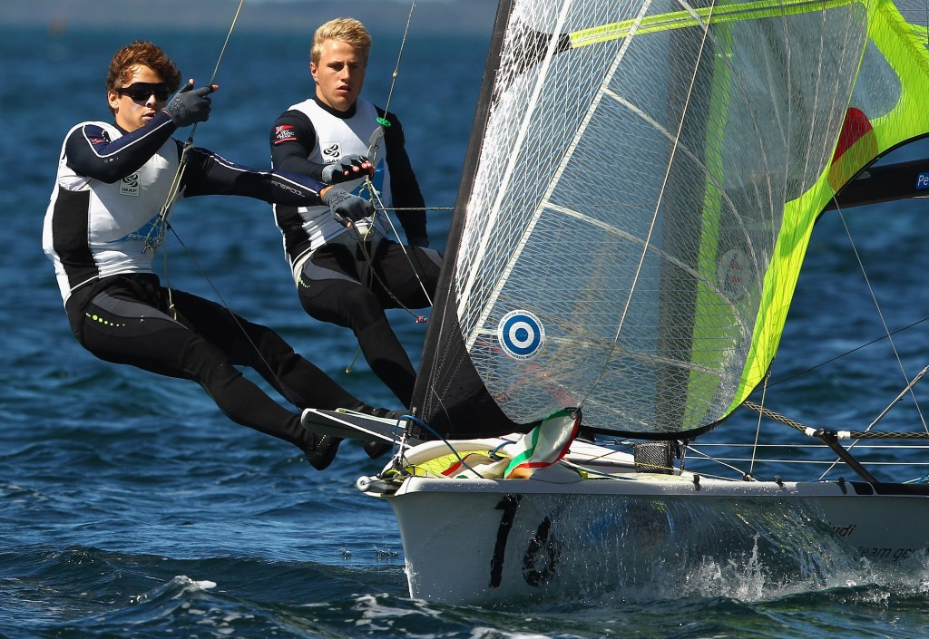 Erik Heil (right) is the latest sailor to have been taken ill after the sailing test event on Guanabara Bay ©Getty Images