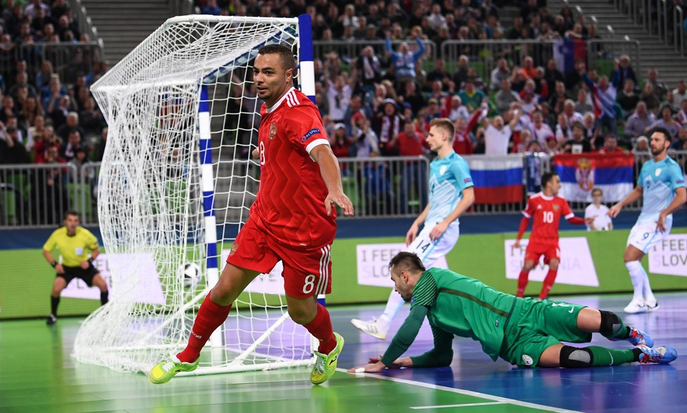 Eder Lima scored his second goal of the tournament against Slovenia ©UEFA