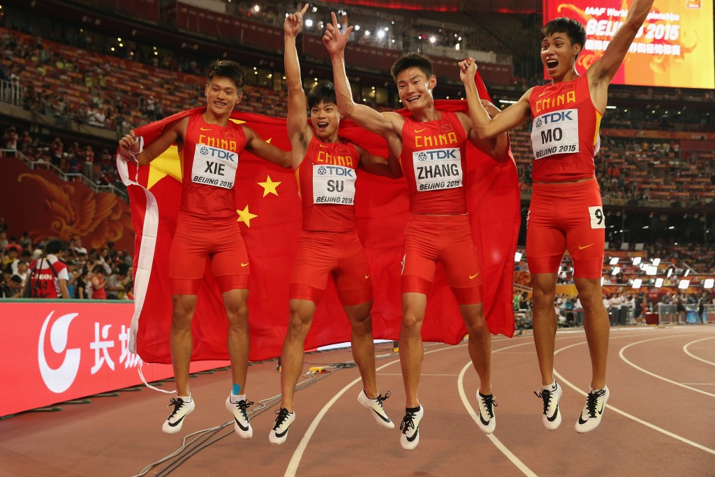 World record for Eaton as China take 4x100m silver and Bolt has last word