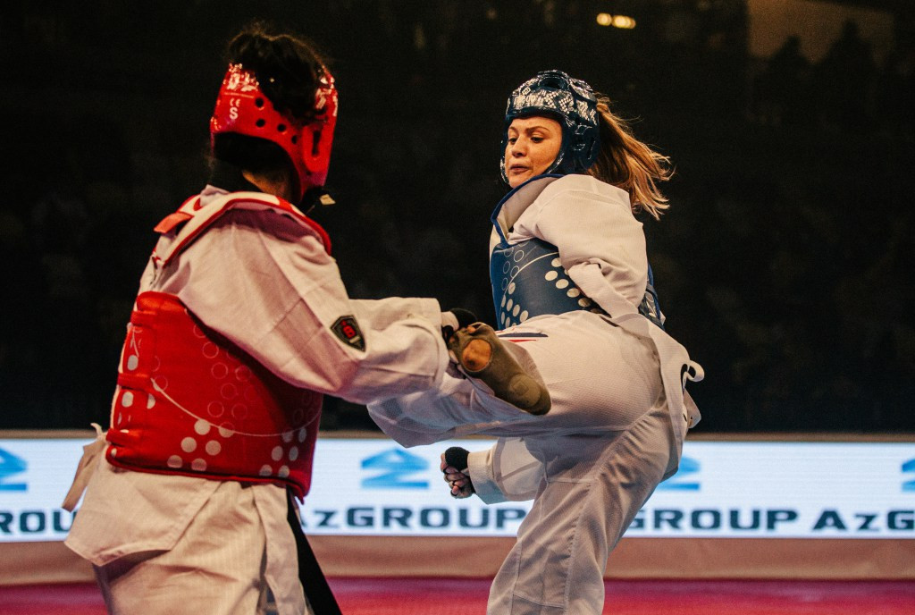 Britain's Amy Truesdale was among the winners in Amman ©GB Taekwondo