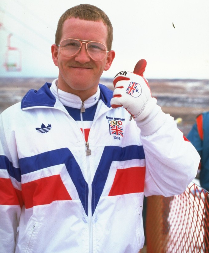 Eddie the Eagle captured the imaginations at the Calgary 1988 Winter Olympics ©Getty Images