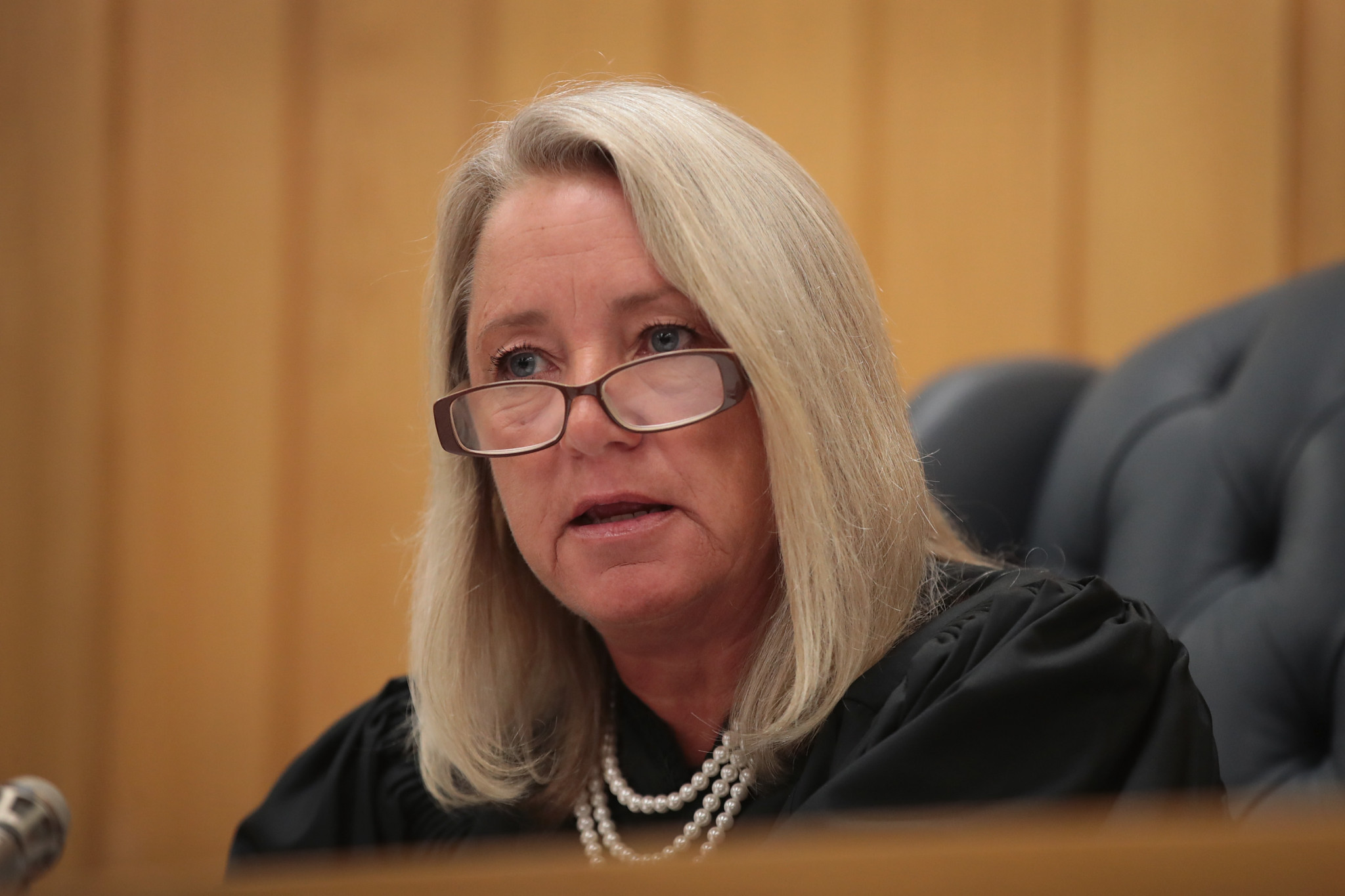 Judge Janice Cunningham rejected Larry Nassar's supposed apology ©Getty Images