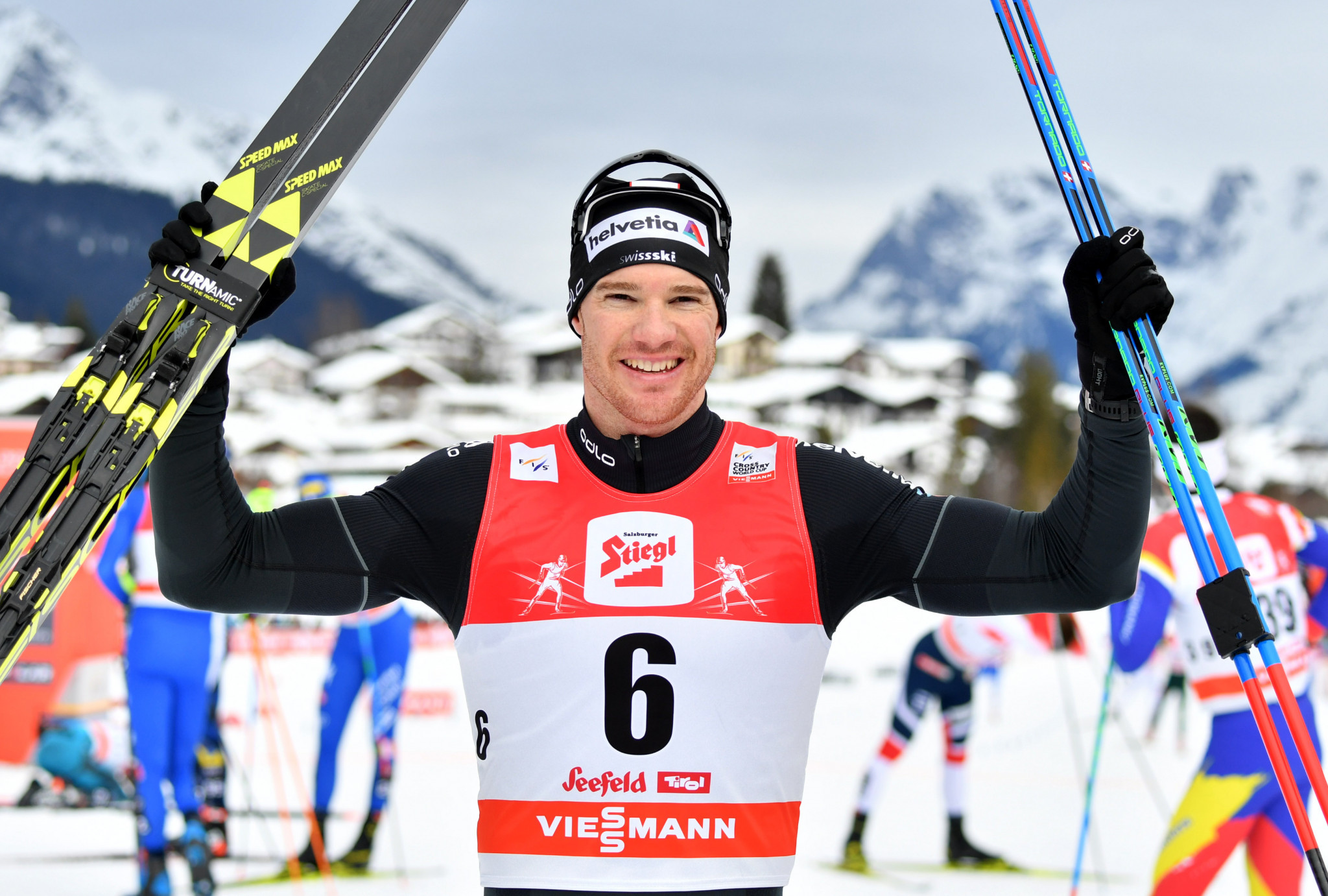 Three-time Olympic cross-country skiing gold medallist Dario Cologna has been announced as Switzerland's flagbearer ©Getty Images