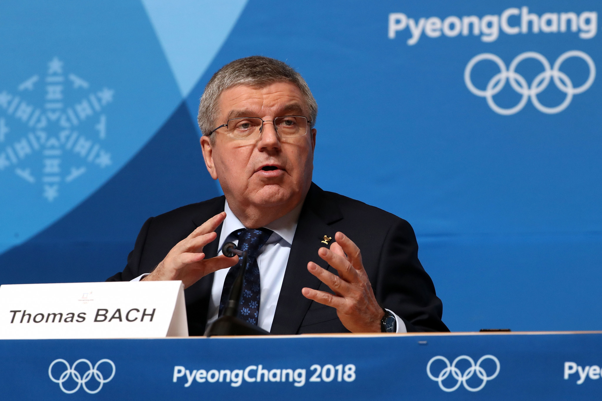 Thomas Bach has recently questioned the views of locals who oppose Games being hosted in their region ©Getty Images