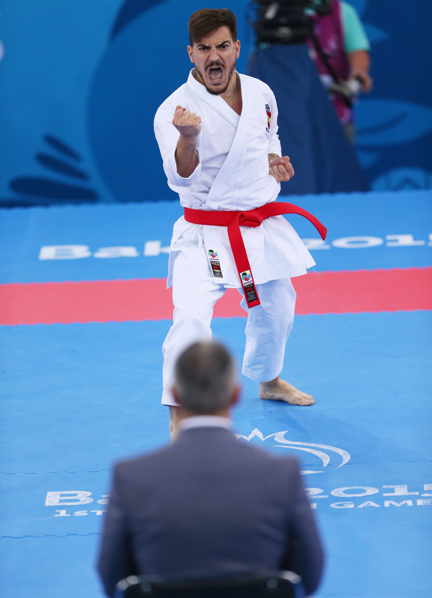 Damian Quintero will lead the home Spanish charge in kata competition ©Getty Images