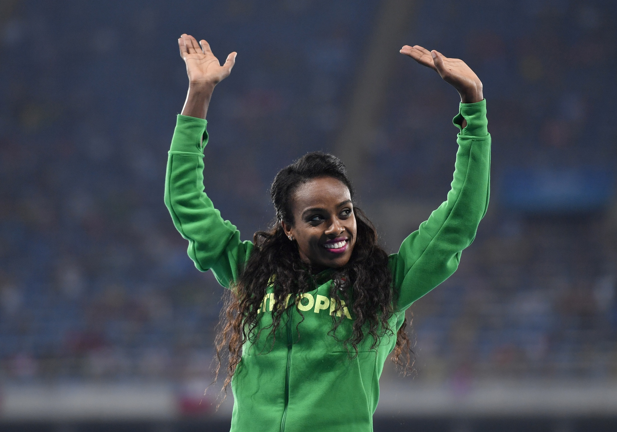 Genzebe Dibaba returned to winning ways in Madrid ©Getty Images
