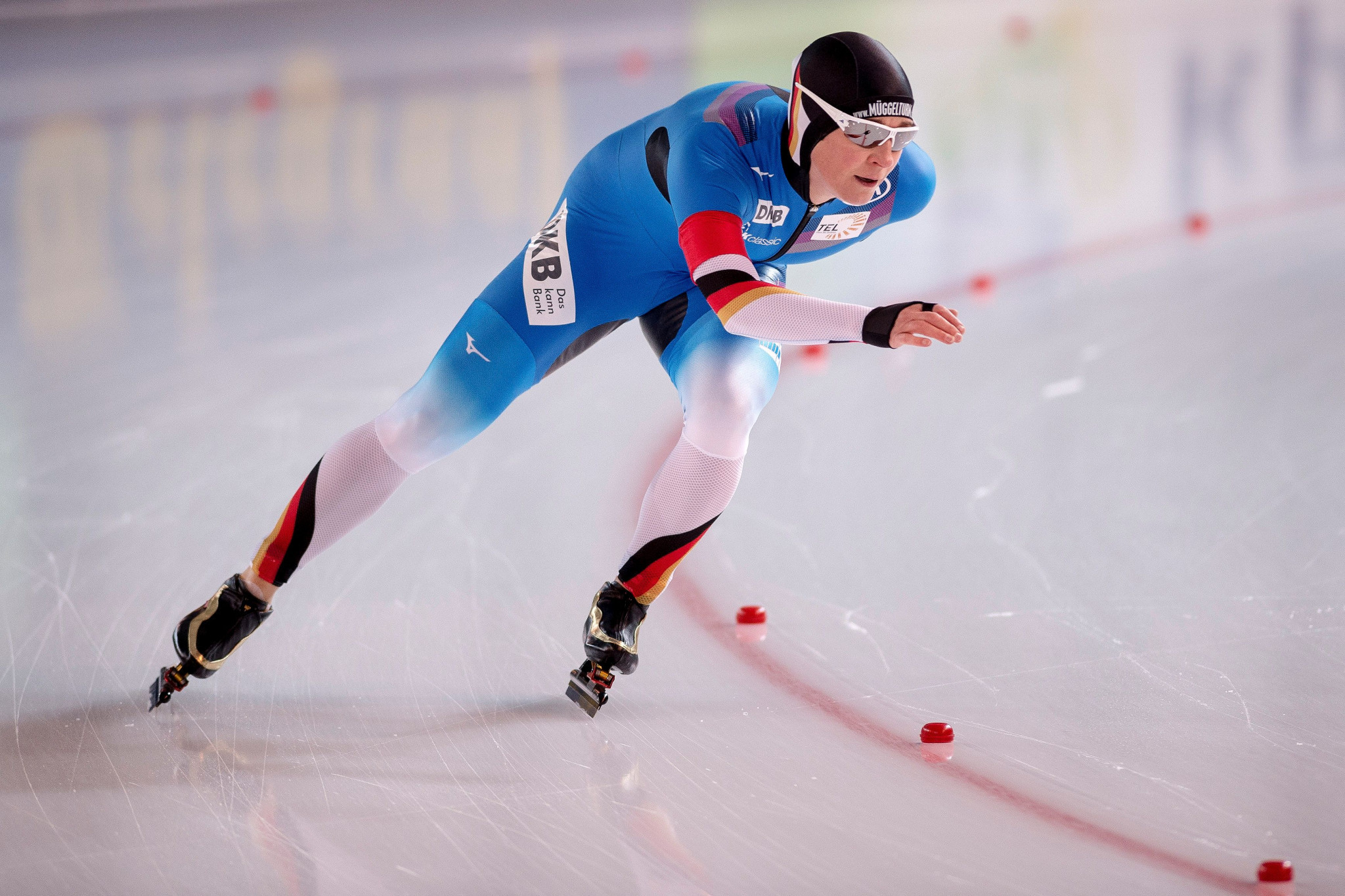 Speed skater Claudia Pechstein finished second in the voting ©Getty Images