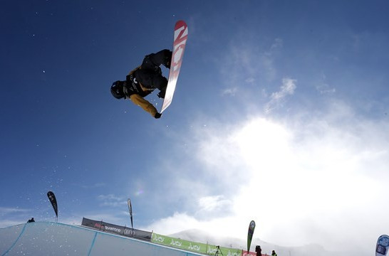Raibu Katayama claimed his maiden World Cup title with halfpipe victory in Cardrona ©Getty Images
