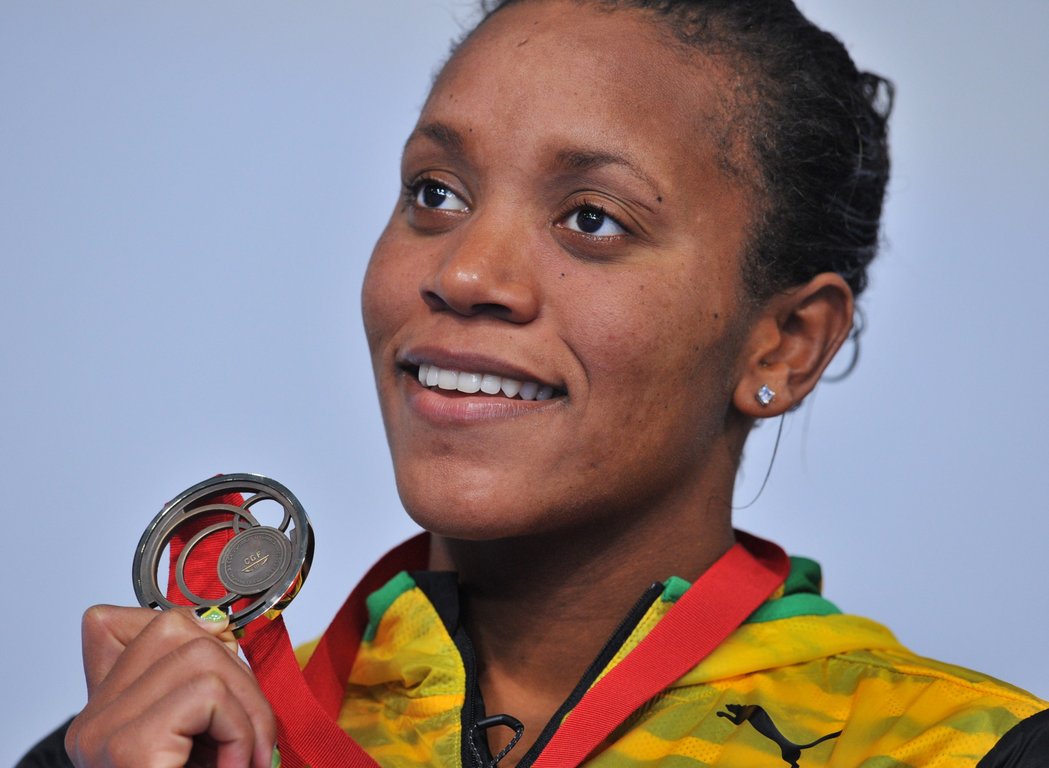 Jamaica's Alia Atkinson earned two medals at Glasgow 2014 ©Getty Images