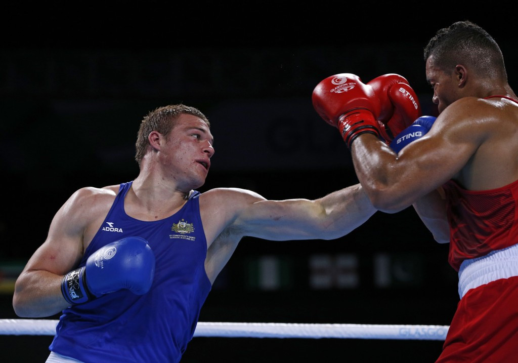 Commonwealth Games silver medallist Joseph Goodall is into the super heavyweight final as he breezed to a dominant win over Tahiti’s Ariitea Putoa 