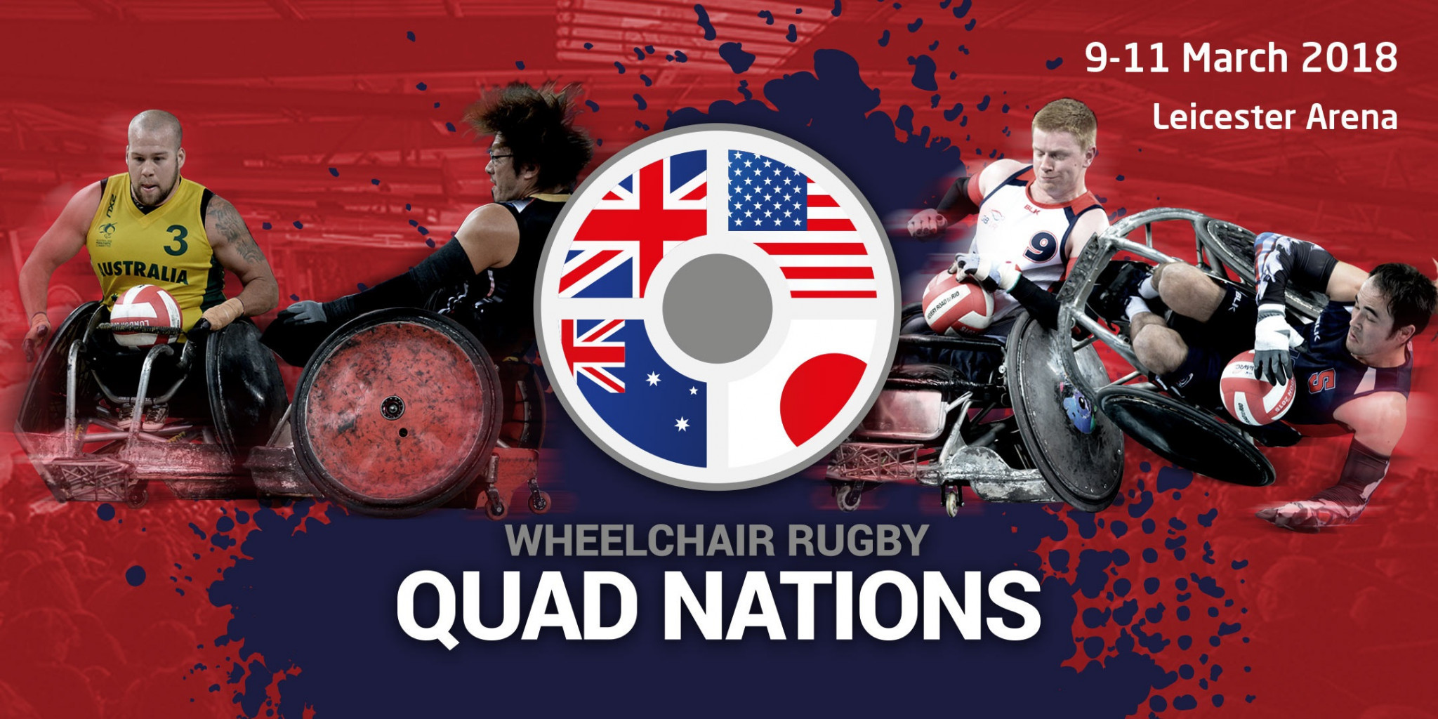 King Power named as title sponsor of inaugural Wheelchair Rugby Quad Nations tournament