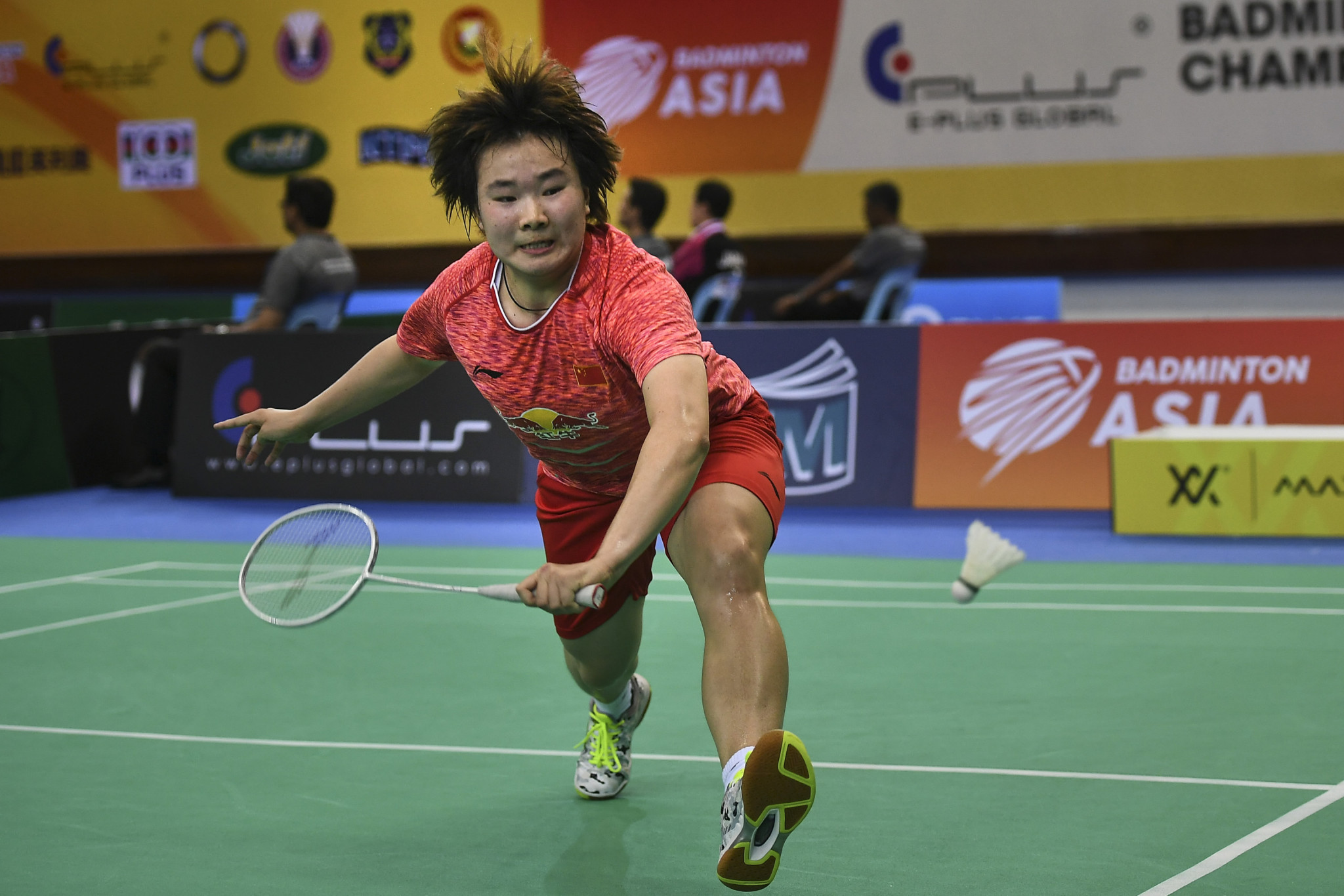 China advanced to the women's final of the Badminton Asia Team Championships as they aim to defend their title ©Getty Images