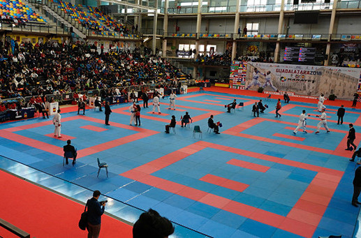 The Polideportivo Multiusos sports hall in Guadalajara will witness a dramatic day of finals tomorrow in the opening Karate 1-Series A event of the season, with two local karateka contesting gold ©WKF