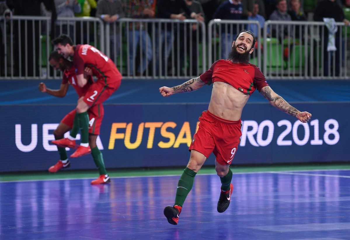 Portugal claim extra-time win over Spain to win maiden UEFA Futsal Championship title