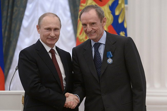 Jean-Claude Killy, a close friend of Vladimir Putin, as criticised the IOC decision to ban Russia from Pyeongchang 2018 ©The Kremlin