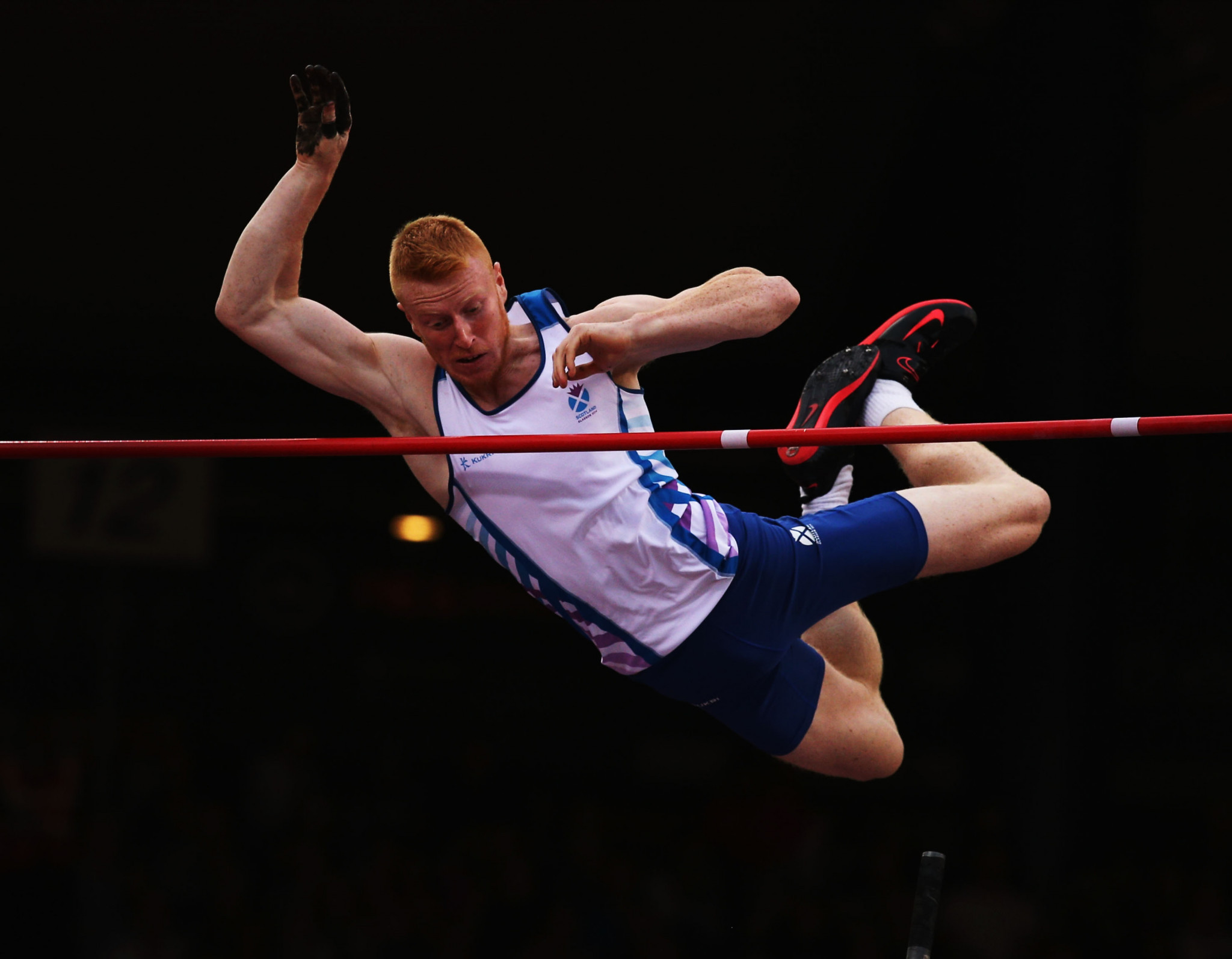 Jax Thoirs competed for the home nation at Glasgow 2014 ©Getty Images