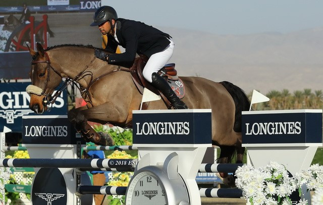 Nayel Nassar and Lordan won in Thermal two years ago ©FEI