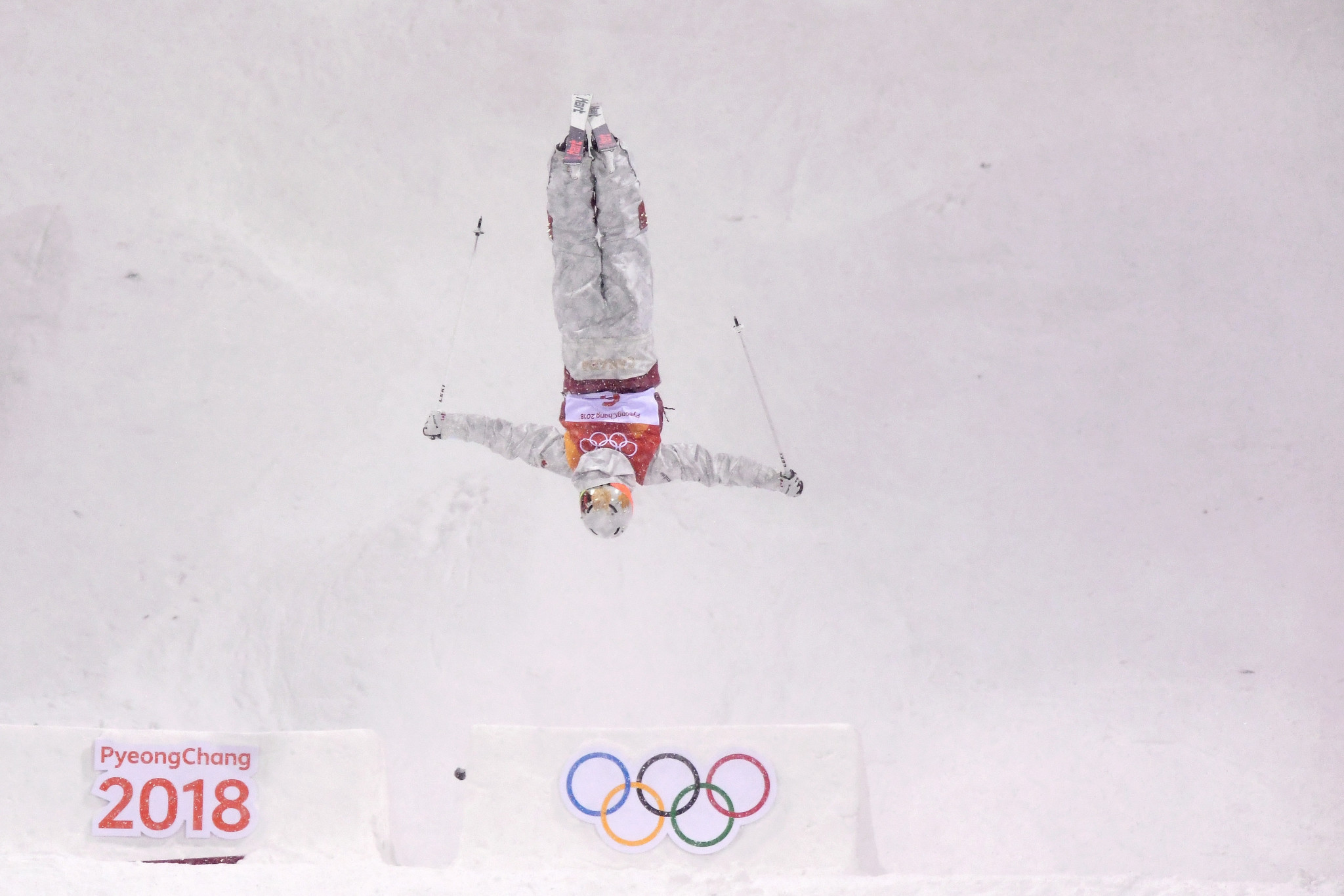 Canada's Justine Dufour-Lapointe fell just short of retaining her Olympic title ©Getty Images