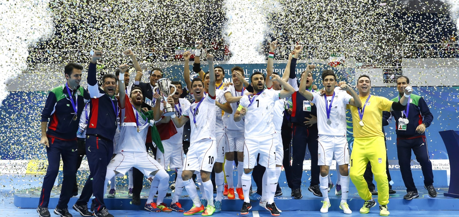 Iran have now won 12 Asian Futsal Championship titles ©AFC