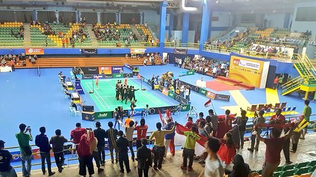 Indonesia ensured they won back-to-back Badminton Asia Team Championship titles ©Twitter