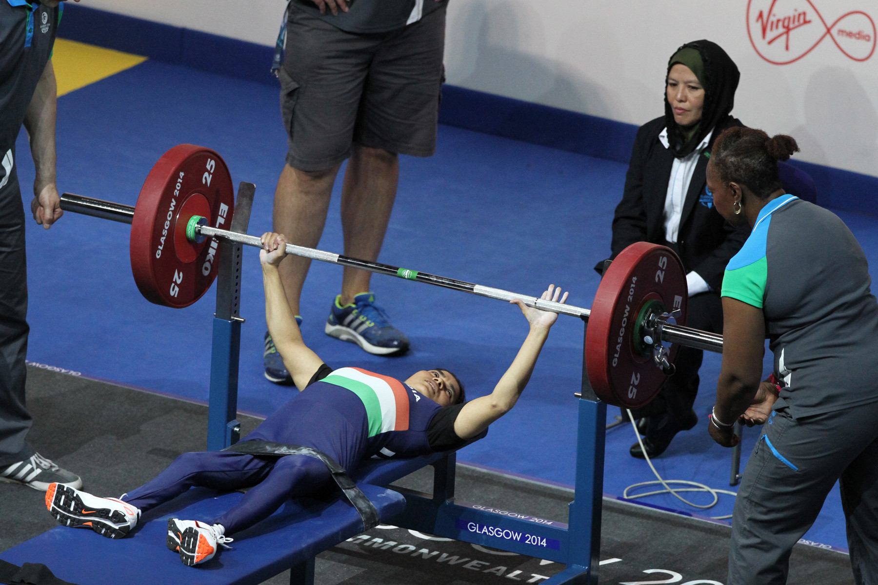Sakina Khatun competed for India at Glasgow 2014 but faces the prospect of having to miss Gold Coast 2018 because the Paralympic Committee of India did not complete the paperwork correctly ©Getty Images