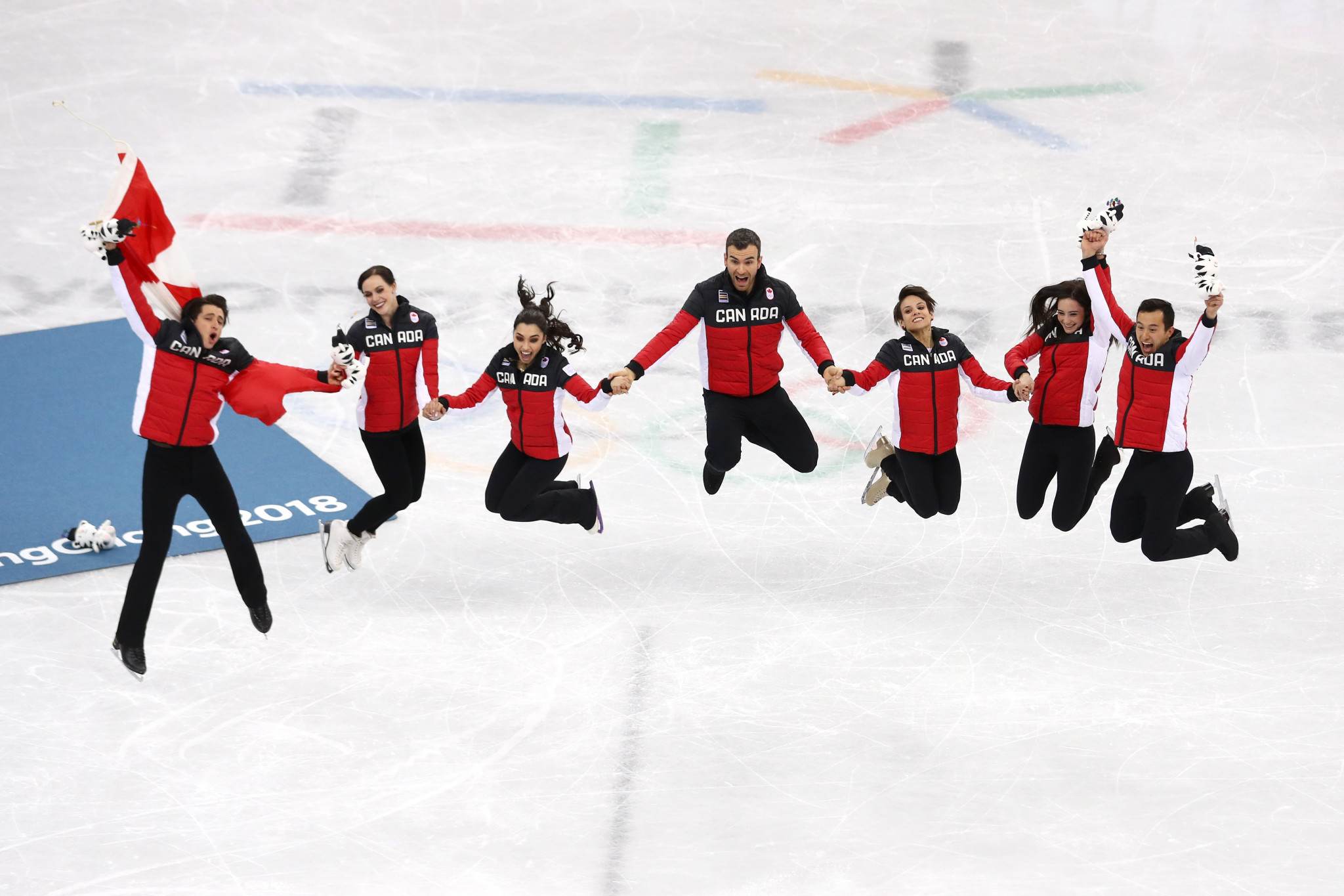 Canada wrapped up the team gold medal in style ©Getty Images