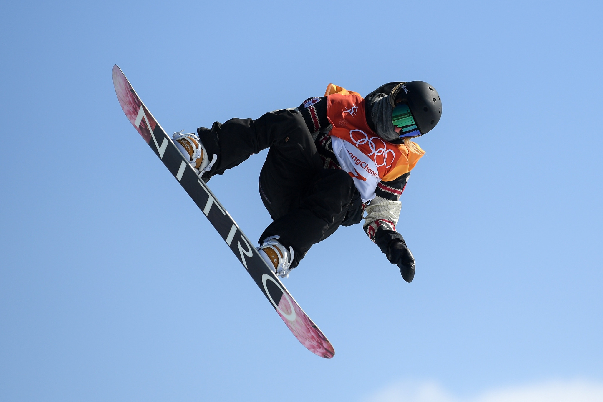 World champion Laurie Blouin of Canada came away with the slopestyle silver medal ©Getty Images